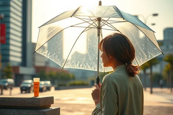 우산과 자외선 차단제의 동행, 변덕스러운 초여름 날씨의 미학